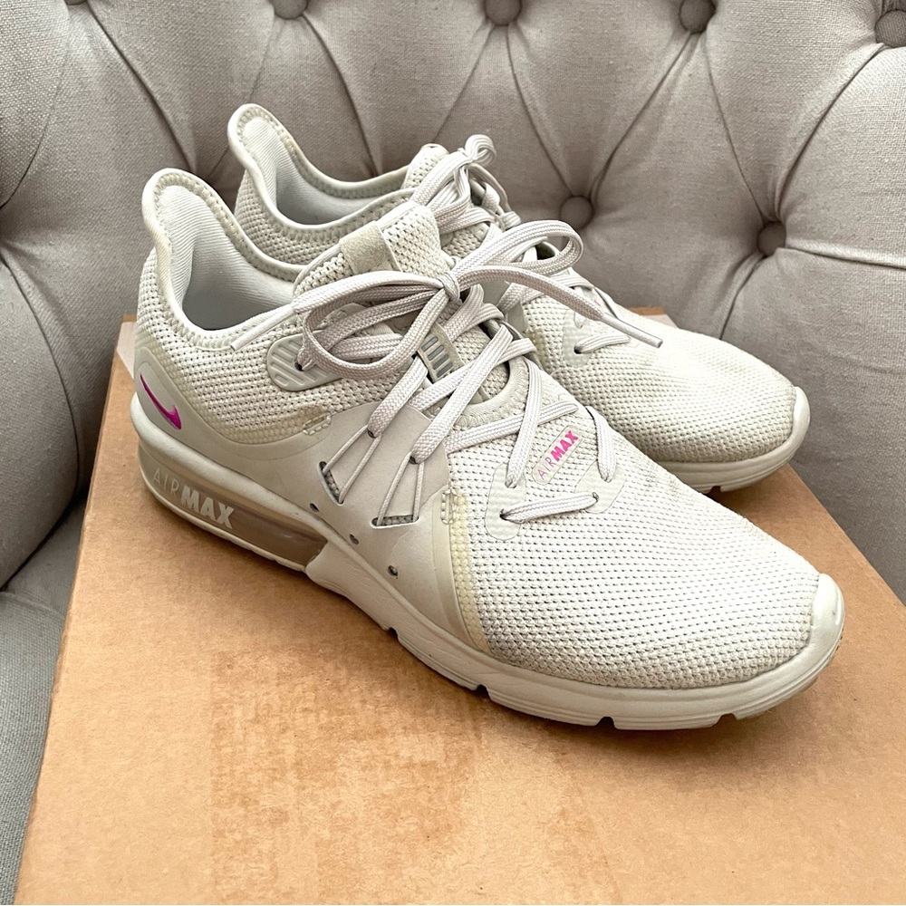 🤍 Nike Air Max Sequent 3 Athletic Running Shoes Sneakers Size US 6.5